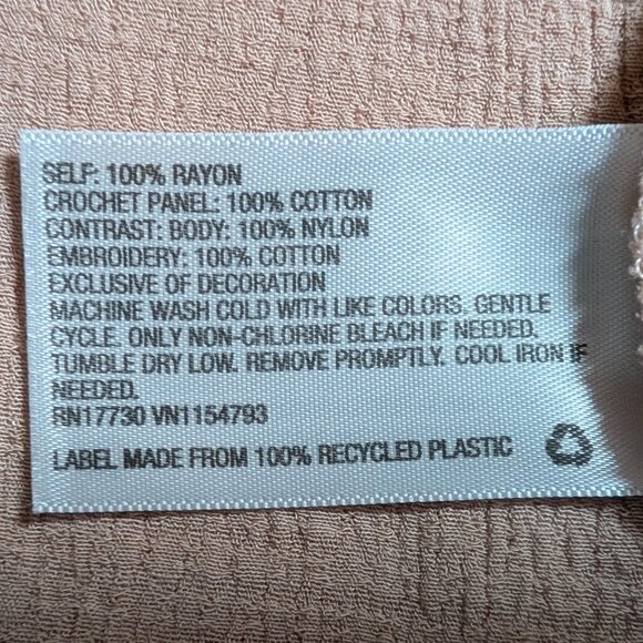 Knox Rose Lace Embellished Tank Top in Dusty Pink - Picture 7 of 8